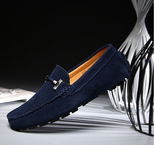 Enllervid Men Blue Loafers
