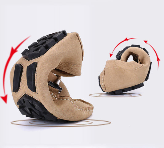 Enllervid Men Nude Loafers