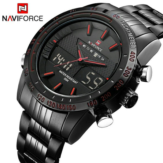 Naviforce Digital Analog Led Watch