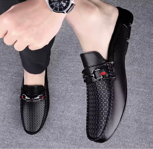 Men’s Leather Slip-on Loafers