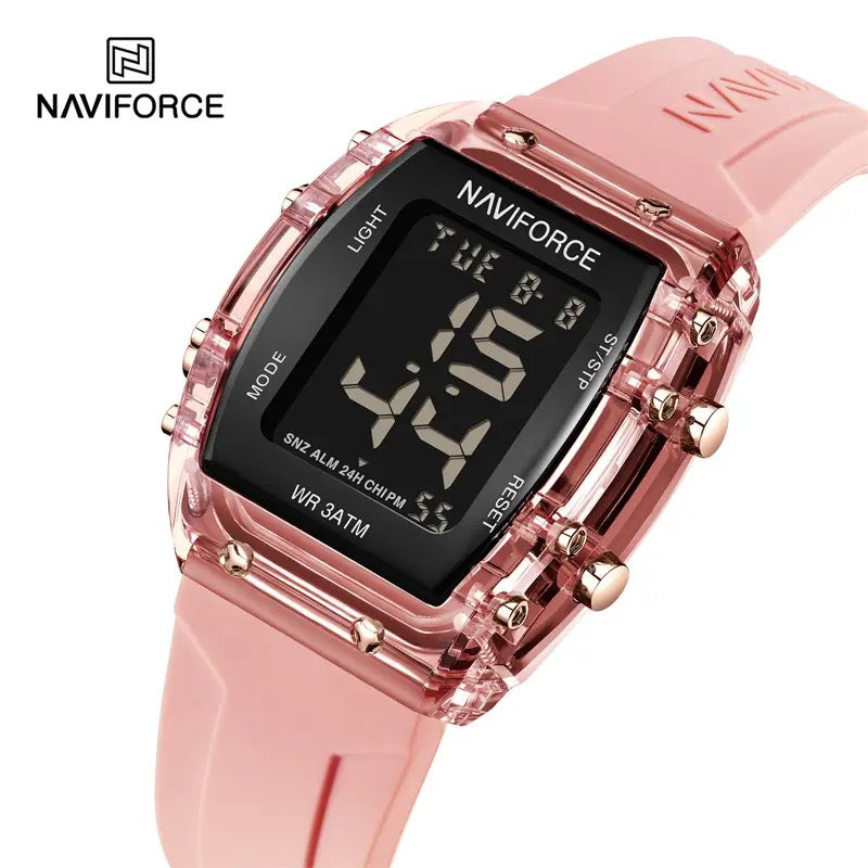 Naviforce Luxury Chronograph Women's Watch - Pink