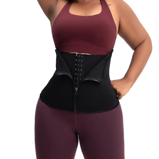 Waist Trainer Shapewear with Hook & Zip