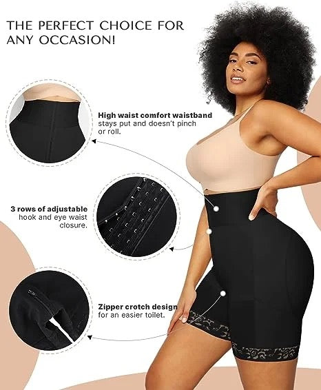 Waist and Tummy Control with Hip & Butt Lifting Body Shaper