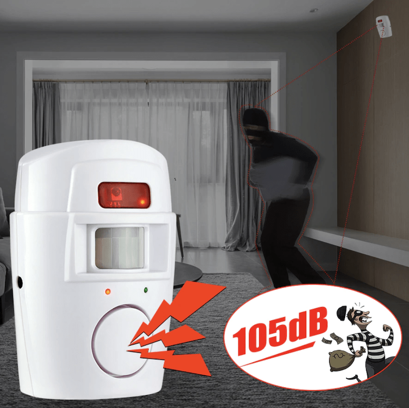Anti-theft Motion Detector Wireless Alarm System