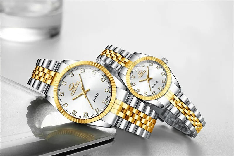 CX O4A Luxury Couple Watch