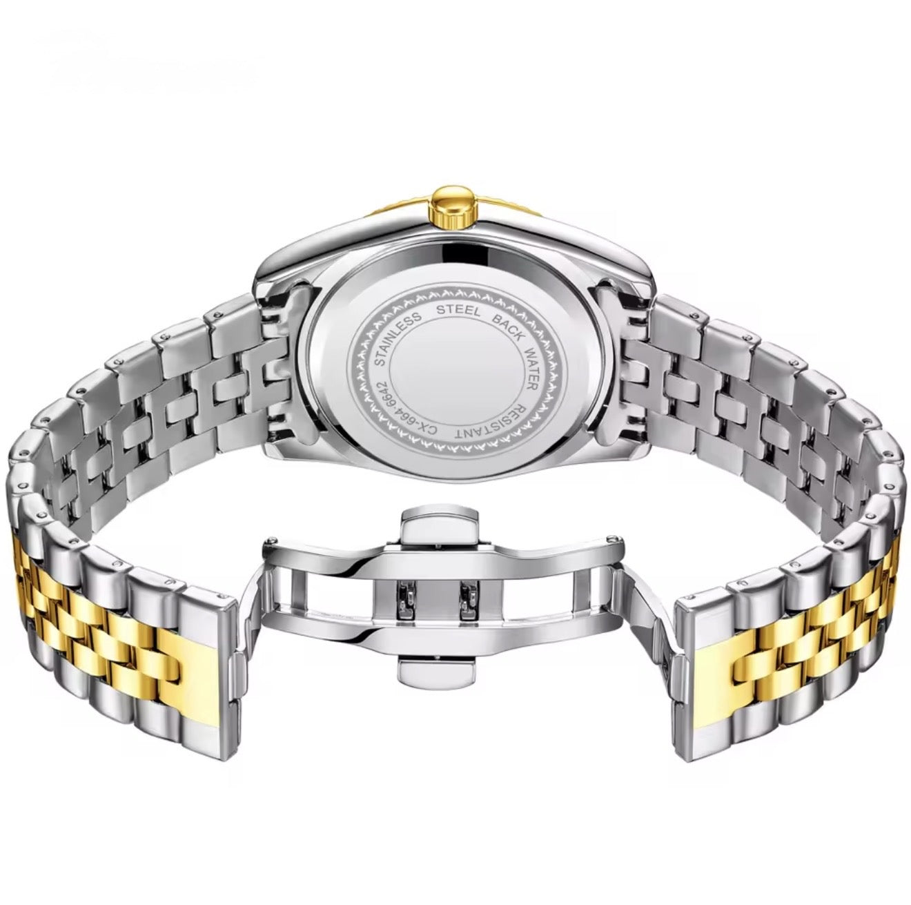 CX Women's Watch with Bracelet - Gold