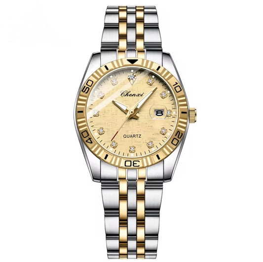 CX Women's Watch with Bracelet - Gold