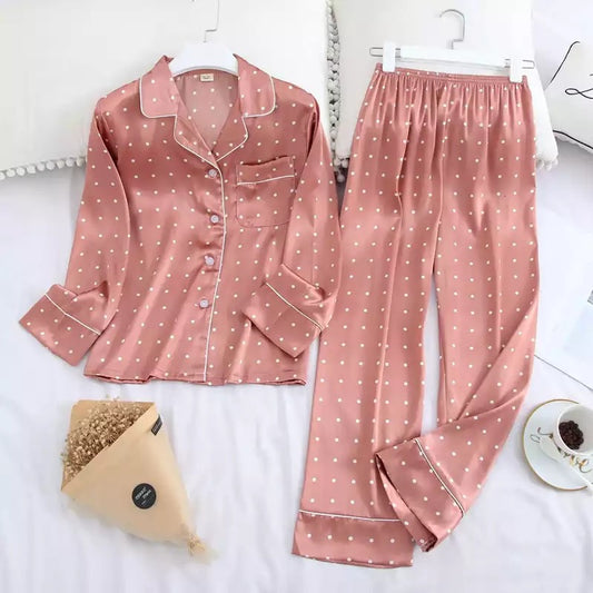 Natalie Two Piece Pajamas Set