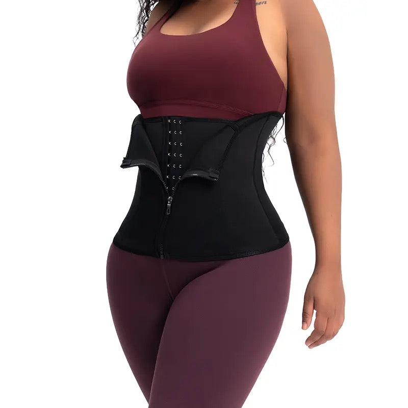 Waist Trainer Shapewear with Hook & Zip