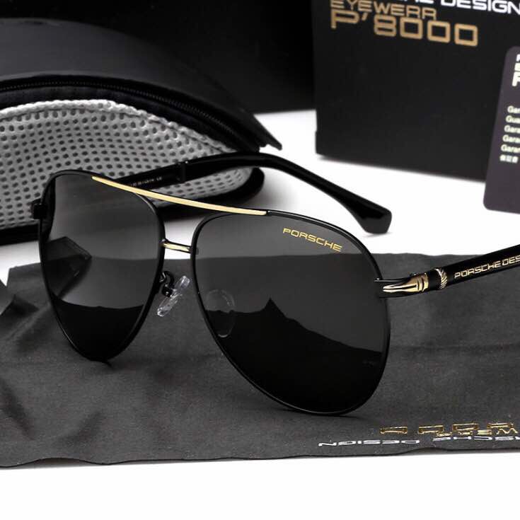 Porsche Design Sunglasses - Black & Gold - DwtStore