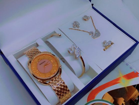 Luxury Jewellery Gift Set - Rosy Gold