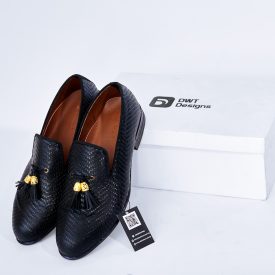 Dwt Designs Exquisite Men's Loafers Shoe - Black