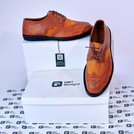 Dwt Designs Oxford Brogue Men's Shoe - Brown
