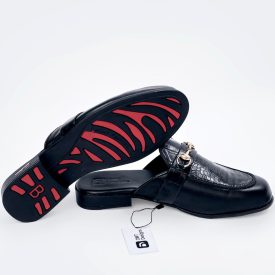 Dwt Designs Croc Skin Half Loafers Shoe