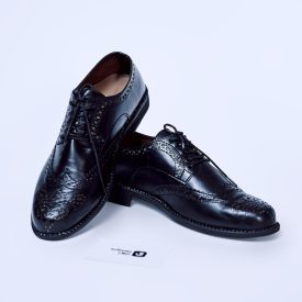 Dwt Designs Oxford Brogue Men's Shoe - Black