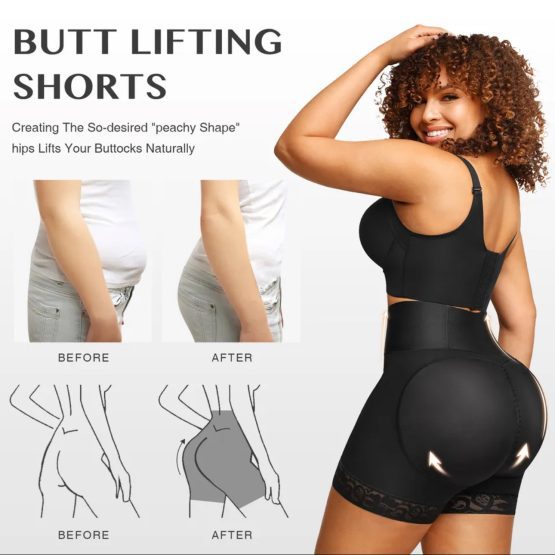 Waist & Tummy Control with Butt Lifting Body Shaper